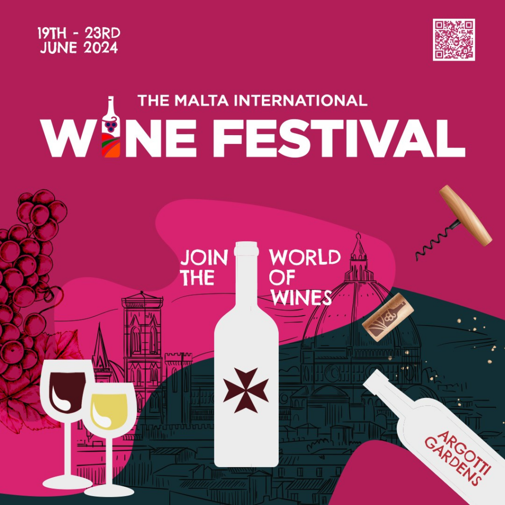 Malta International Wine Festival 2024 at Argotti Gardens