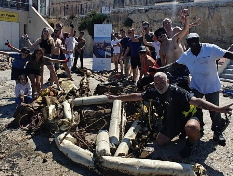 Coast-is-clear-cleanup-marsamxett-harbour